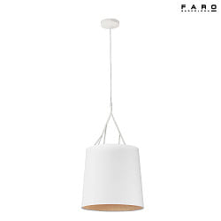 Luminaire  suspension TREE E27 IP20, blanc mat 