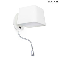 wall luminaire SWEET E27 IP20, white matt 