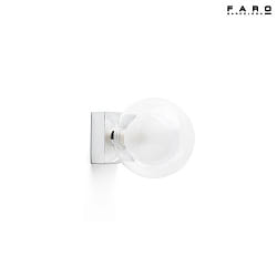 wall luminaire PERLA G9 IP44, chrome 