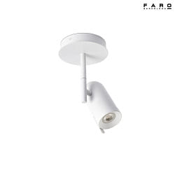 ceiling luminaire ORLEANS GU10 IP20, white matt 