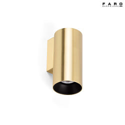 wall luminaire STAN GU10 IP20, gold, satined 