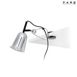 Lampe  pince STUDIO E14 IP20, chrome 