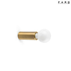 wall luminaire TEN E27 IP20, antique gold 