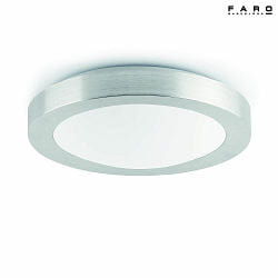 Luce da bagno LOGOS 2-Lampadine E27 IP44, grigio, nichel satinato 