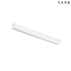 Lampada da parete NILO LED IP44, cromo 