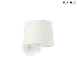 wall luminaire CONGA E27 IP20, white matt 