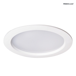 Downlight EDL2230A.2183M rotondo, multipower IP54, bianco dimmerabile