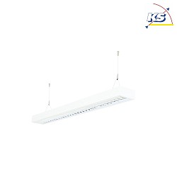 Luminaire  grille PLN144500H.11084 direct / indirect, UGR < 19, commutable IP20, blanche 