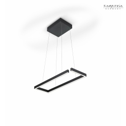 pendant luminaire MARISA-60 up / down, tunable white, controllable with gestures IP20, black