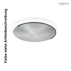 LED Wand-/Deckenleuchte ASTRA-C-60, 56W, 2200K-3000, 5278lm, IP20, dimmbar, mattnickel / Applikation mattnickel