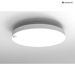 LED Wand-/Deckenleuchte ALLROUNDER,  23cm, 20W 3000 1800lm 110, Aufbau + Einbau, schaltbar, wei, mit IR-Sensor