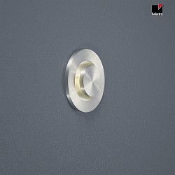 LED Recessed luminaire ONTO 1 LED Wall/Ceiling luminaire, IP20, aluminum matt