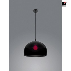 pendant luminaire DORO E27 IP20, black matt