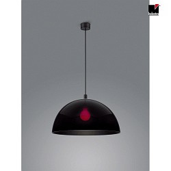 pendant luminaire DORO E27 IP20, black matt