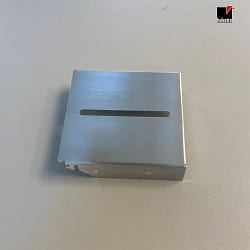 Disque mtallique SIRI, aluminium mat