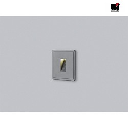 wall recessed luminaire LES LED IP65, graphite 