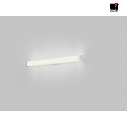 LED Wandleuchte / Spiegelleuchte ALLA, IP44, 90 x 7cm, 18W 3000/4000K (CCT DIP), CRi >90, schaltbar, chrom