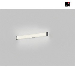 LED Wandleuchte / Spiegelleuchte ALLA, IP44, 90 x 7cm, 18W 3000/4000K (CCT DIP), CRi >90, schaltbar, schwarz matt