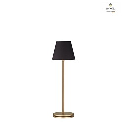 Lampe de table MOULIN G9 IP20, bronze, laiton
