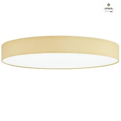 LED Deckenleuchte LUNA,  78cm, 48W 4000K 5750lm, dimmbar, Chintz champagner