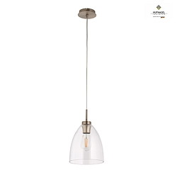 pendant luminaire CLEAR E27 , platinum