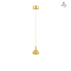 Luminaire  suspension FREDDY  1 flamme IP20, or gradable