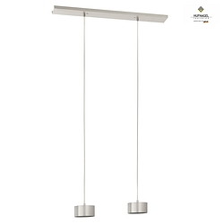 Luci a sospesione TIZIAN 2-Lampadine GX53, Platino