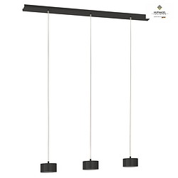 Luci a sospesione TIZIAN 3-Lampadine GX53, Platino, titano