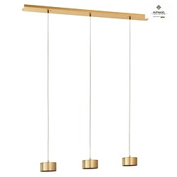 Luci a sospesione TIZIAN 3-Lampadine GX53, bronzo, Ottone