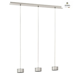 Luci a sospesione TIZIAN 3-Lampadine GX53, Platino, titano