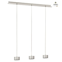 Luci a sospesione TIZIAN 3-Lampadine GX53, Platino