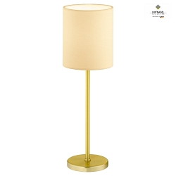 Lampe de table LINUS Z E14 IP20, champagne, laiton satin