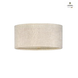 Shade for pendant luminaire ISABELLA,  20cm / height 8cm, gold metallic, B1 flame retardant