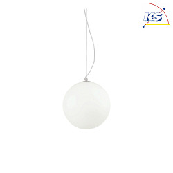 Luminaire  suspension MAPA BIANCO SP1 D30 E27 IP20, blanche 