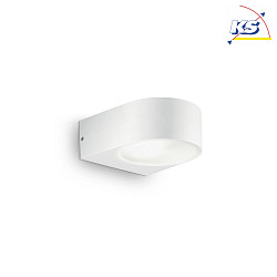 Lampada da parete IKO AP1 1-Lampadina E27 IP44, Bianco 