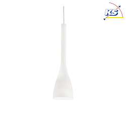 Pendant luminaire FLUT SP1 SMALL, E14, white