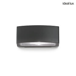 Luminaire mural dextrieur ANDROMEDA AP1 haut bas,  1 flamme E27 IP55, noir 