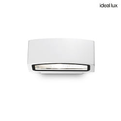 Luminaire mural dextrieur ANDROMEDA AP1 haut bas,  1 flamme E27 IP55, blanche 