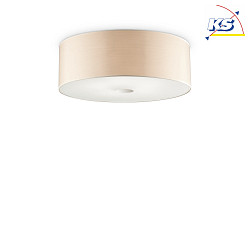 Luminaire de plafond WOODY PL5 5 flammes E27 IP20, bouleau