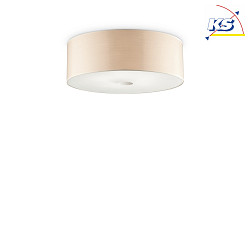 Luminaire de plafond WOODY PL4 4 flammes E27 IP20, bouleau