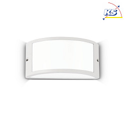 Wall luminaire REX-1 AP1, E27, white