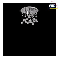 Plafoniera MOONLIGHT PL5 5-Lampadine G9 IP20, Oro 