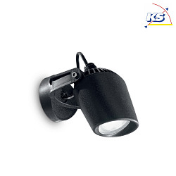 LED Outdoor luminaire MINITOMMY AP1 LED Wall spot, GU10, 4,5W, black