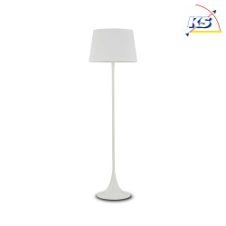 Floor lamp LONDON PT1, E27, white