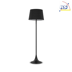 Floor lamp LONDON PT1, E27, black