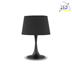 Table lamp LONDON TL1 BIG, E27, black