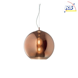 Luminaire  suspension NEMO RAME SP1 D30 E27 IP20, cuivre