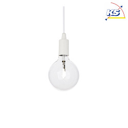 Luminaire  suspension EDISON SP1 E27 IP20, blanche