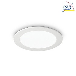 lampada di superficie GROOVE ROUND IP20, Bianco