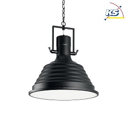 Luci a sospesione FISHERMAN E27 IP20, Nero, Bianco